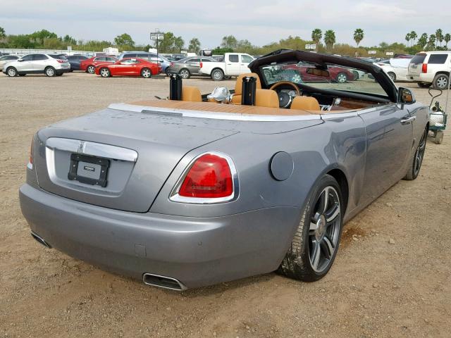SCA666D55HU102956 - 2017 ROLLS-ROYCE DAWN CHARCOAL photo 4