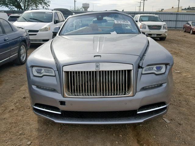 SCA666D55HU102956 - 2017 ROLLS-ROYCE DAWN CHARCOAL photo 7