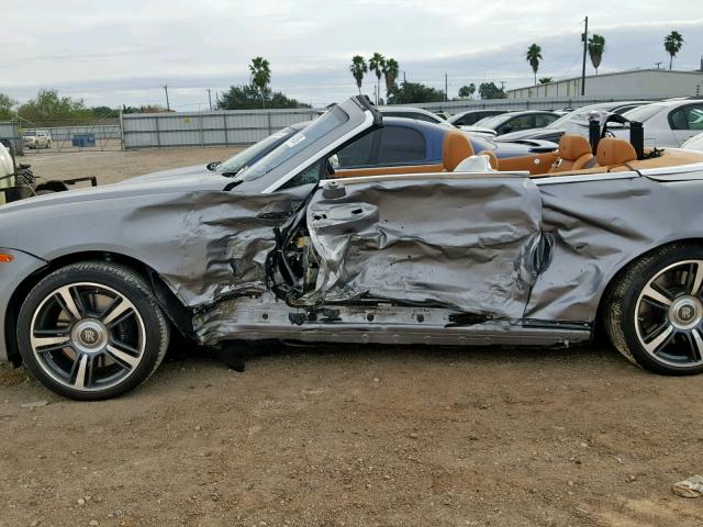 SCA666D55HU102956 - 2017 ROLLS-ROYCE DAWN CHARCOAL photo 9