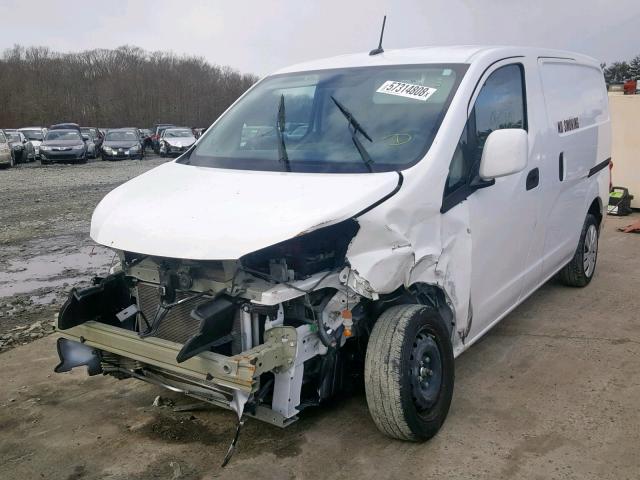 3N6CM0KN8FK705038 - 2015 NISSAN NV200 2.5S WHITE photo 2