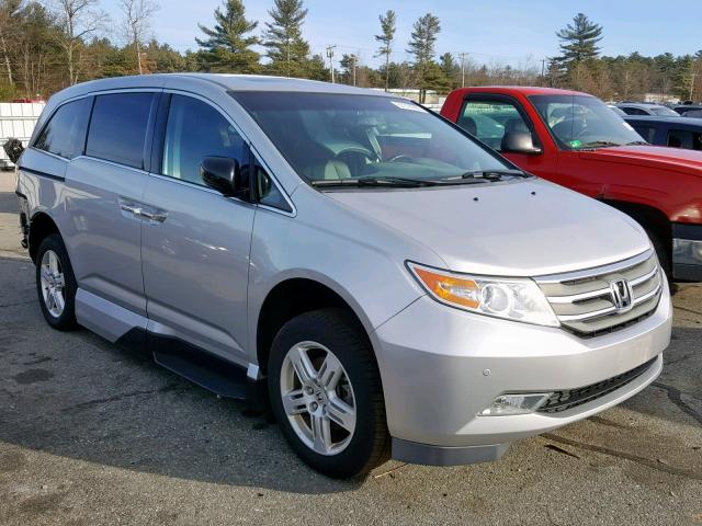 5FNRL5H93DB064877 - 2013 HONDA ODYSSEY TO SILVER photo 1