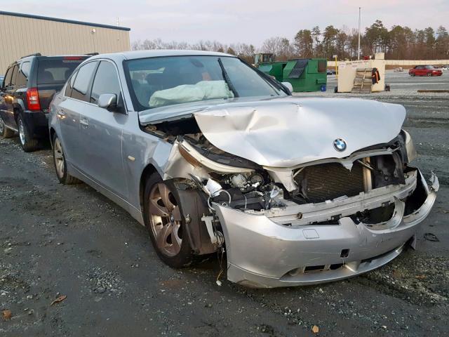 WBANA53564B175903 - 2004 BMW 525 I SILVER photo 1