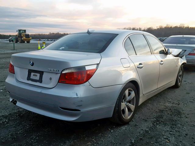 WBANA53564B175903 - 2004 BMW 525 I SILVER photo 4