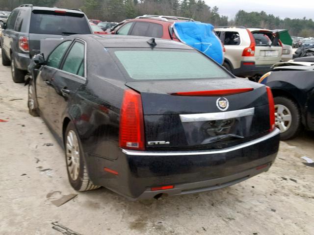 1G6DH5EY3B0108298 - 2011 CADILLAC CTS LUXURY BLACK photo 3