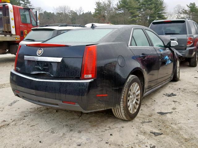 1G6DH5EY3B0108298 - 2011 CADILLAC CTS LUXURY BLACK photo 4