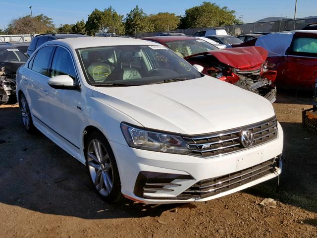 1VWDT7A34HC035187 - 2017 VOLKSWAGEN PASSAT R-L WHITE photo 1