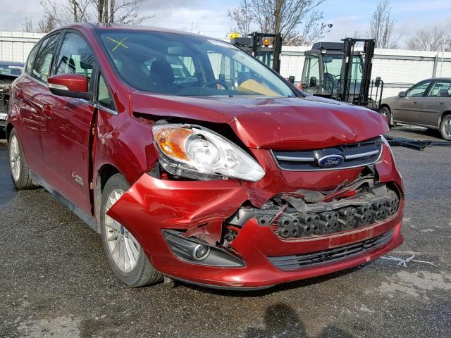 1FADP5CU6EL518294 - 2014 FORD C-MAX PREM RED photo 1