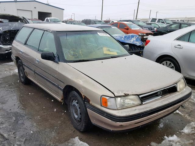 4S4BJ63C1M7917701 - 1991 SUBARU LEGACY L GOLD photo 1