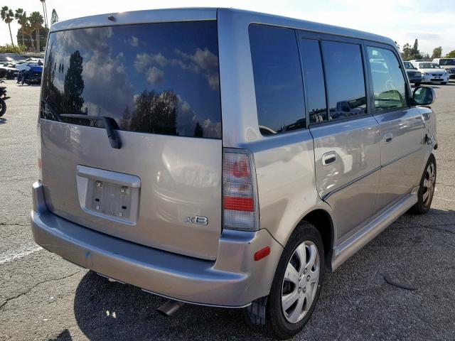 JTLKT324X64075814 - 2006 TOYOTA SCION XB Boz foto 4