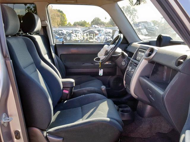 JTLKT324X64075814 - 2006 TOYOTA SCION XB Boz foto 5