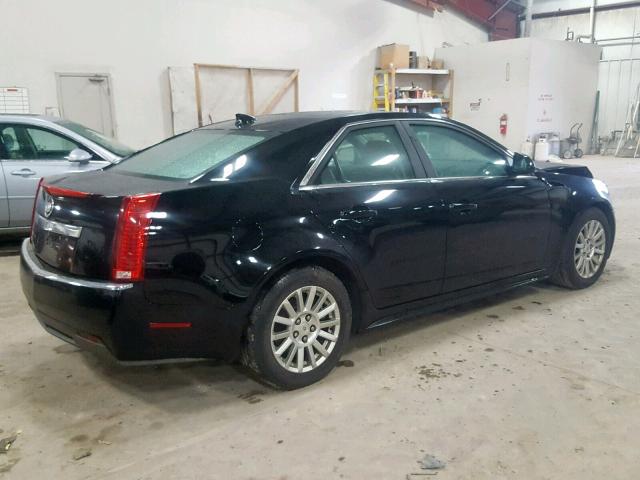 1G6DG5EY8B0123690 - 2011 CADILLAC CTS LUXURY BLACK photo 4