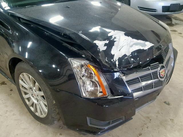 1G6DG5EY8B0123690 - 2011 CADILLAC CTS LUXURY BLACK photo 9