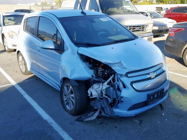 KL8CL6S03EC422945 - 2014 CHEVROLET SPARK EV 2 BLUE photo 1