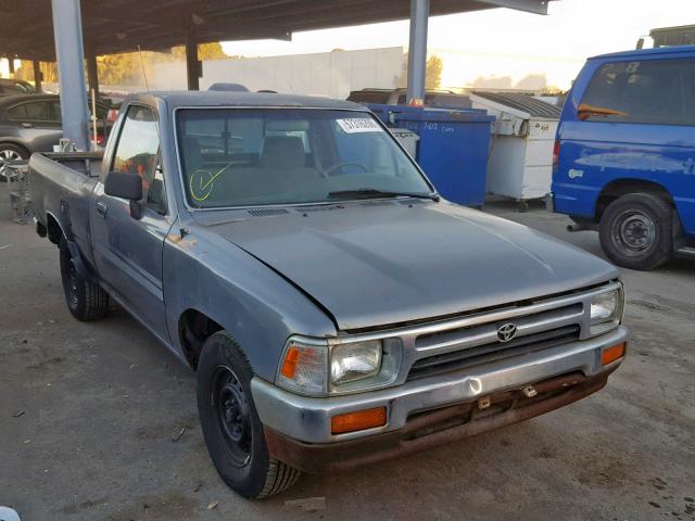 4TARN81P1RZ181780 - 1994 TOYOTA PICKUP 1/2 GRAY photo 1