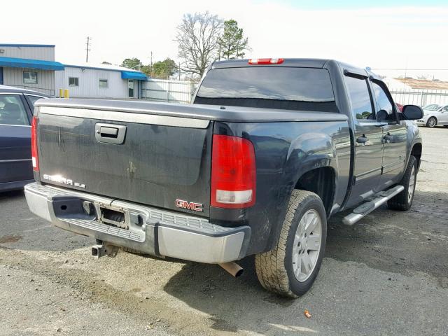 3GTEC13J07G532734 - 2007 GMC NEW SIERRA BLACK photo 4