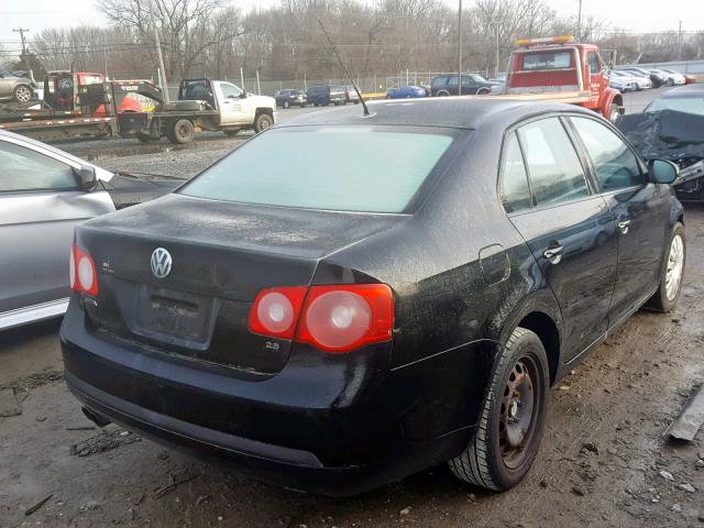 3VWPG71K37M064069 - 2007 VOLKSWAGEN JETTA 2.5 BLACK photo 4