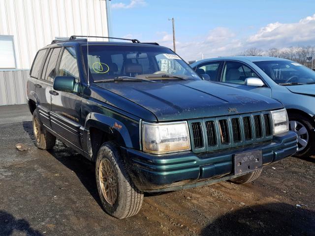 1J4GZ78Y4WC335545 - 1998 JEEP GRAND CHER GREEN photo 1