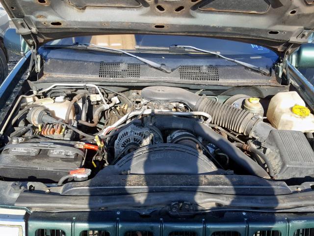 1J4GZ78Y4WC335545 - 1998 JEEP GRAND CHER GREEN photo 7