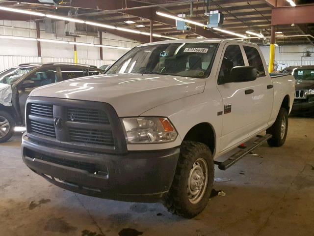 3C6TD5CT3CG269315 - 2012 DODGE RAM 2500 S WHITE photo 2