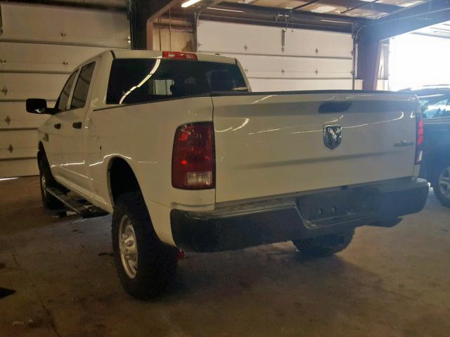 3C6TD5CT3CG269315 - 2012 DODGE RAM 2500 S WHITE photo 3