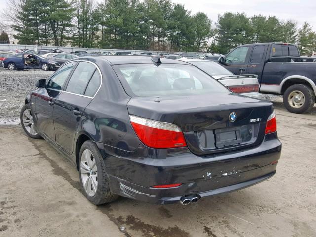 WBANV13509C152762 - 2009 BMW 528 XI BLACK photo 3