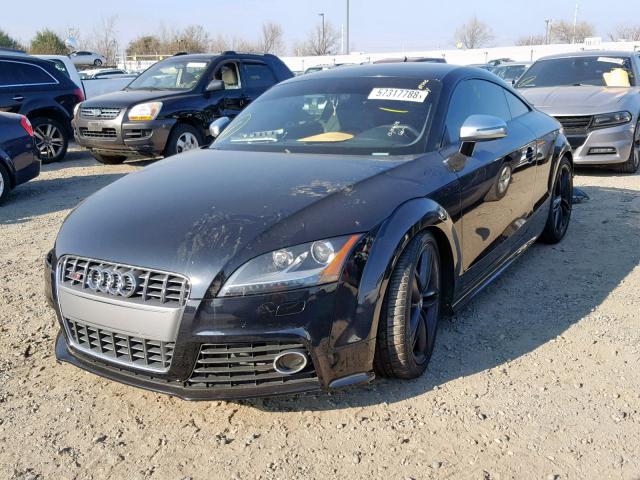 TRUUF38J091024908 - 2009 AUDI TTS BLACK photo 2