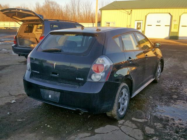 5Y2SP670X9Z467187 - 2009 PONTIAC VIBE BLACK photo 4