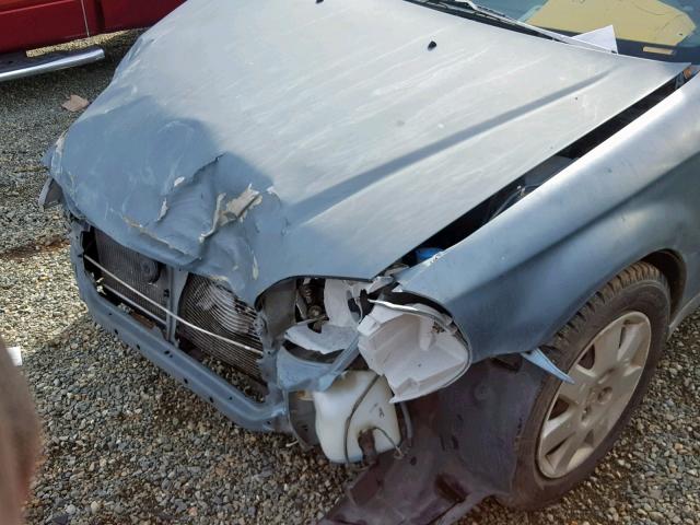 2HGEJ6612YH508677 - 2000 HONDA CIVIC BASE Mavi foto 9