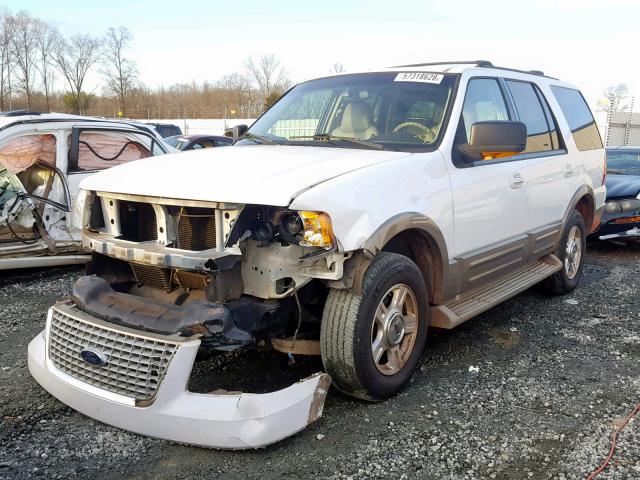 1FMFU17LX4LA50098 - 2004 FORD EXPEDITION WHITE photo 2