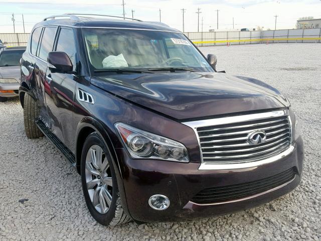 JN8AZ2NF9C9518163 - 2012 INFINITI QX56 BLACK photo 1