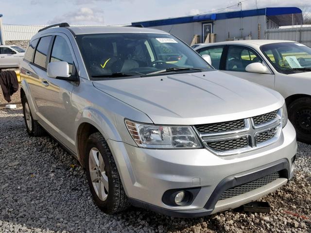 3D4PG1FG0BT568780 - 2011 DODGE JOURNEY MA SILVER photo 1