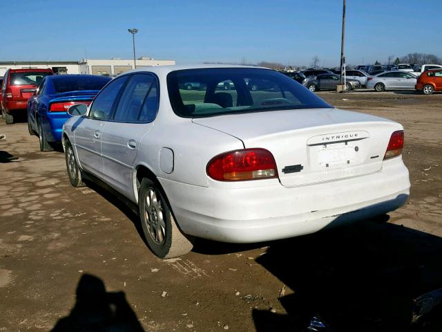 1G3WH52H5YF212436 - 2000 OLDSMOBILE INTRIGUE G WHITE photo 3