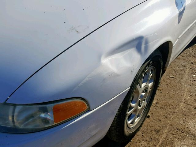 1G3WH52H5YF212436 - 2000 OLDSMOBILE INTRIGUE G WHITE photo 9