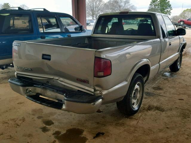 1GTCS1946Y8138223 - 2000 GMC SONOMA TAN photo 4