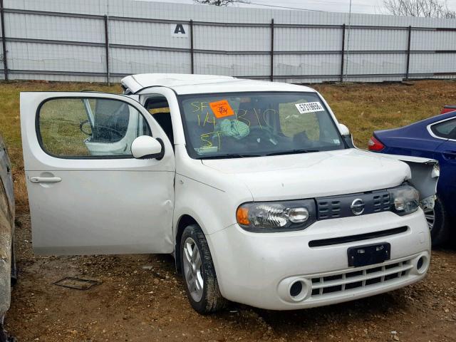 JN8AZ2KR0DT302480 - 2013 NISSAN CUBE S WHITE photo 1