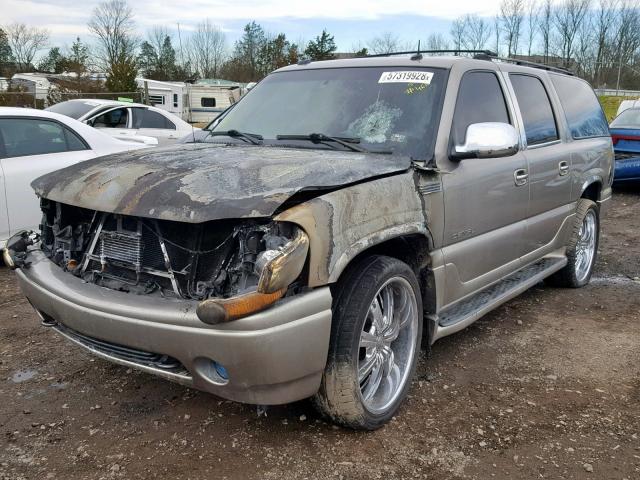 1GKFK66U03J306572 - 2003 GMC YUKON XL D TAN photo 2