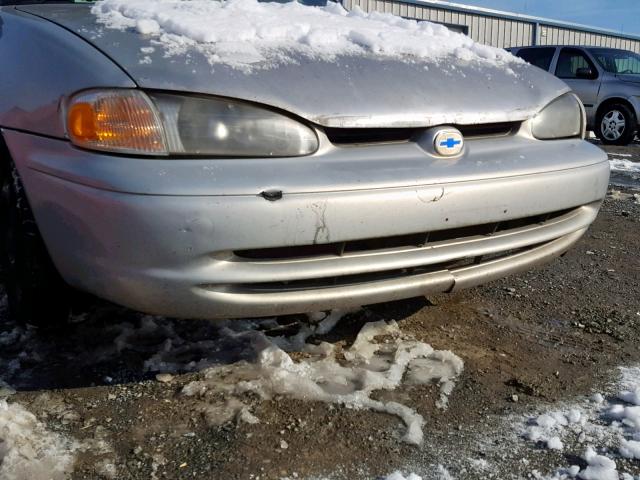 1Y1SK52802Z413954 - 2002 CHEVROLET GEO PRIZM SILVER photo 9