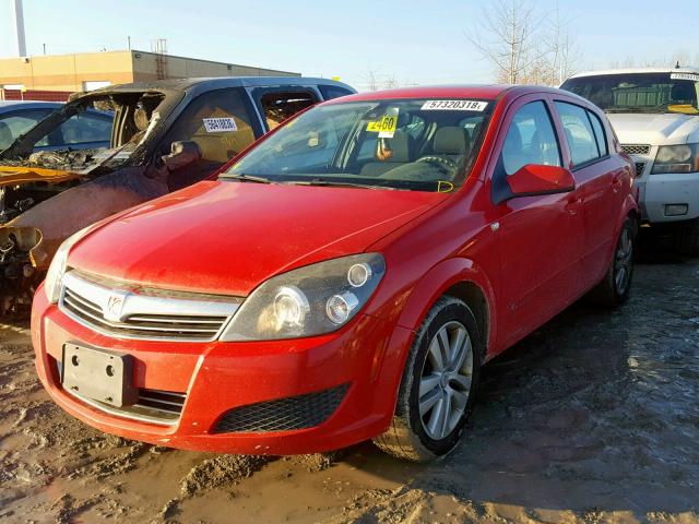 W08AR671585087865 - 2008 SATURN ASTRA XE RED photo 2