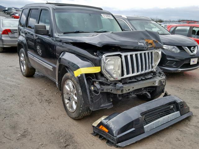 1J8GP58K08W173578 - 2008 JEEP LIBERTY LI BLACK photo 1