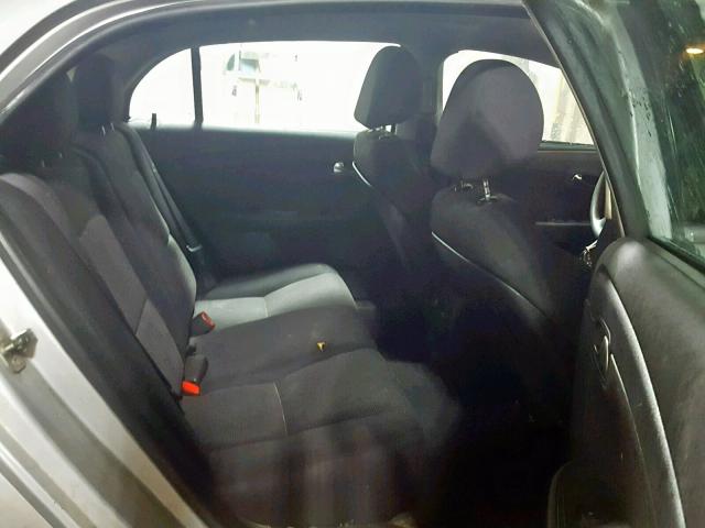 1G1ZC5E08CF133040 - 2012 CHEVROLET MALIBU 1LT ვერცხლისფერი ფოტო 6