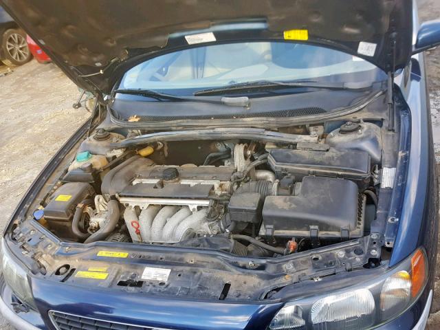 YV1RS64AX42378449 - 2004 VOLVO S60 BLUE photo 7