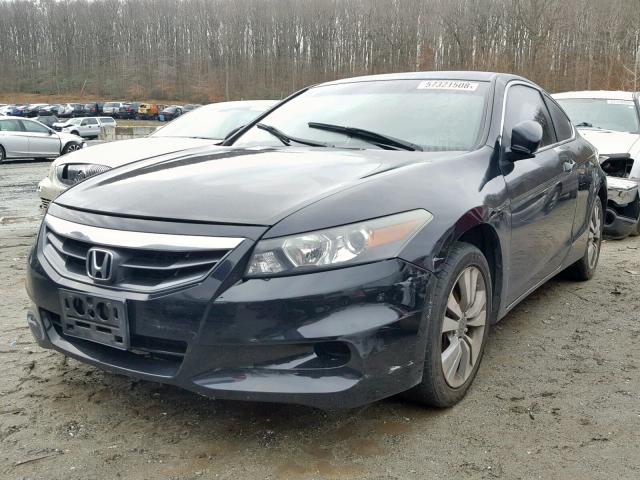 1HGCS1B38BA014604 - 2011 HONDA ACCORD LX- BLACK photo 2