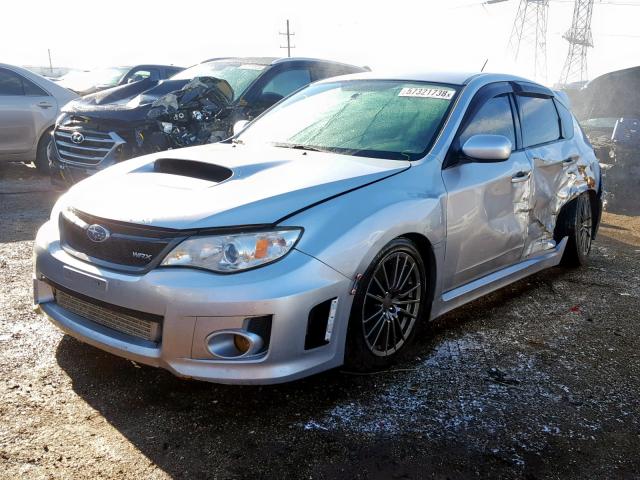 JF1GR7E67DG846350 - 2013 SUBARU IMPREZA WR SILVER photo 2