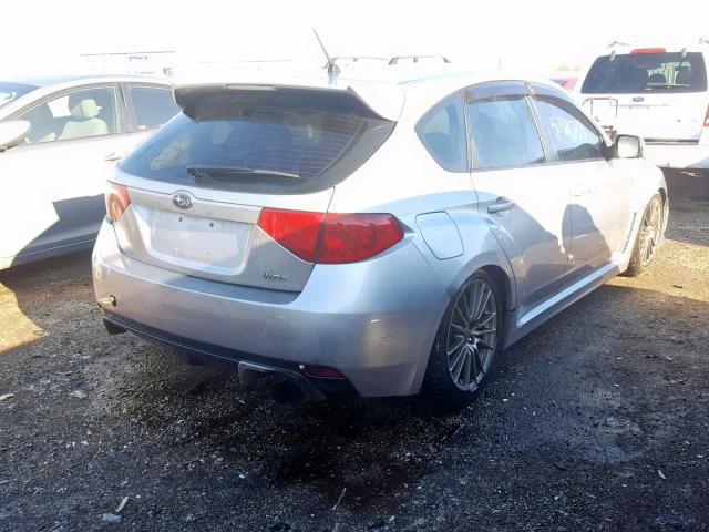 JF1GR7E67DG846350 - 2013 SUBARU IMPREZA WR SILVER photo 4