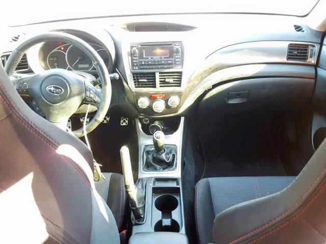 JF1GR7E67DG846350 - 2013 SUBARU IMPREZA WR SILVER photo 9