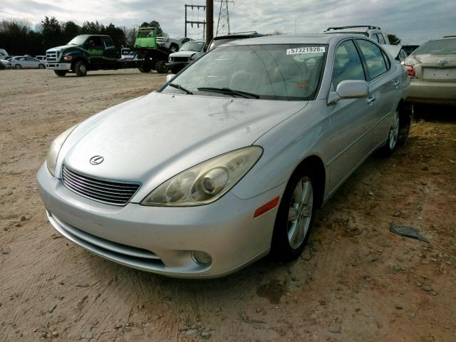 JTHBA30G165158782 - 2006 LEXUS ES 330 SILVER photo 2