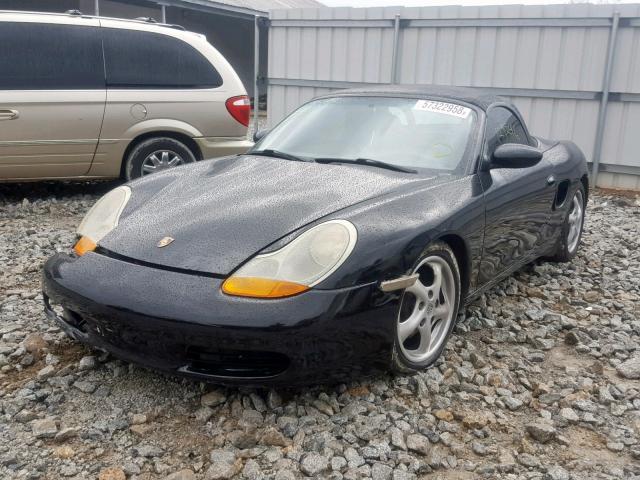 WP0CA2980WU624249 - 1998 PORSCHE BOXSTER BLACK photo 2