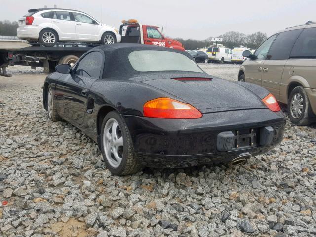 WP0CA2980WU624249 - 1998 PORSCHE BOXSTER BLACK photo 3