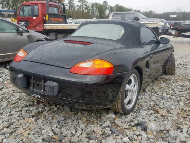 WP0CA2980WU624249 - 1998 PORSCHE BOXSTER BLACK photo 4