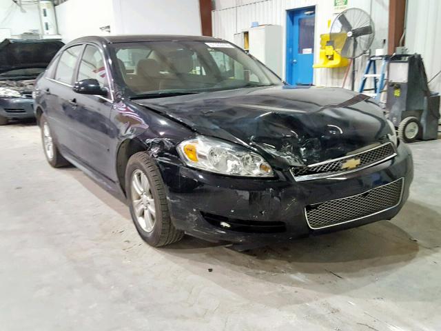 2G1WA5E33E1141382 - 2014 CHEVROLET IMPALA LIM BLACK photo 1